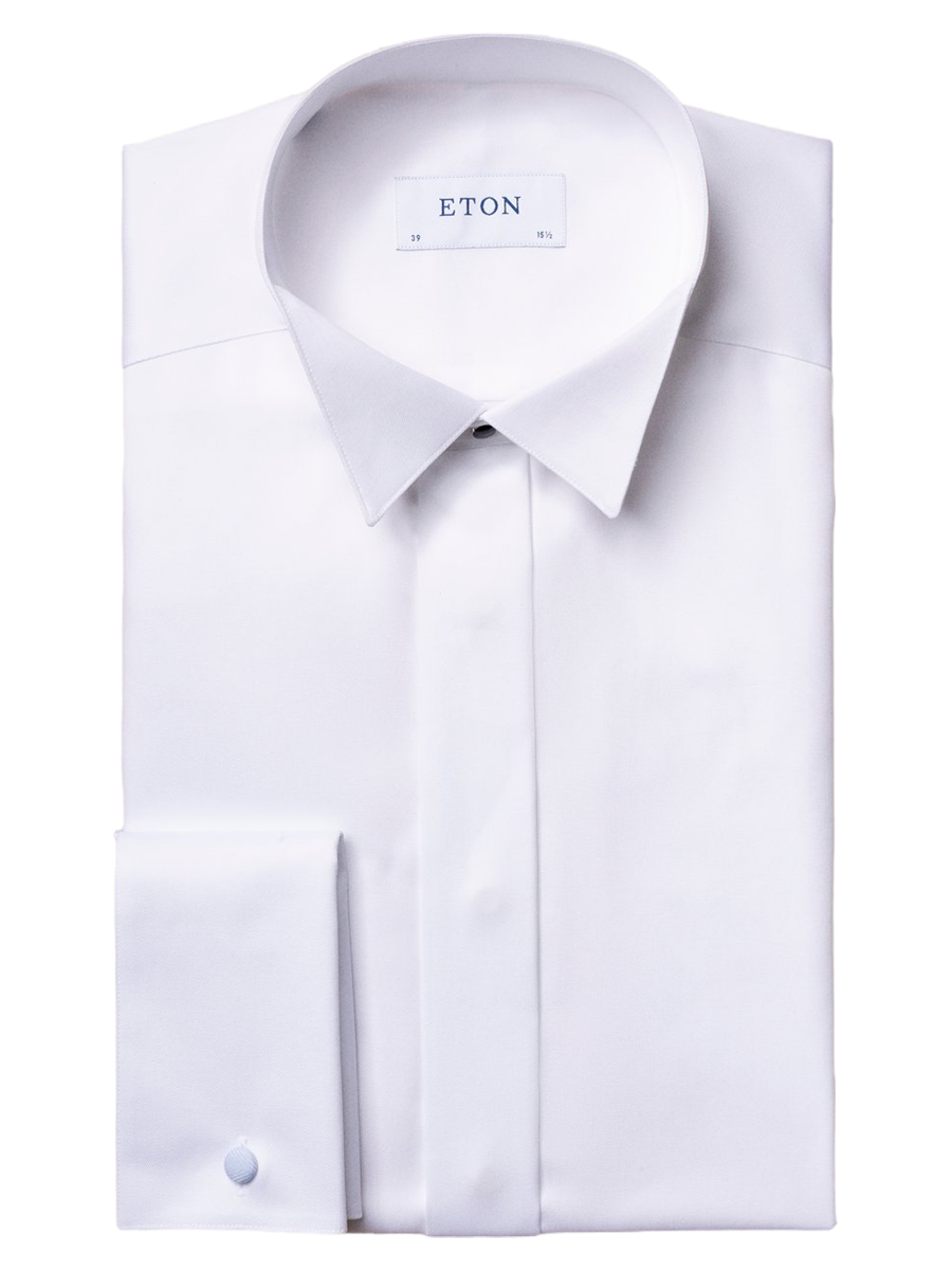 Eton "Dobbelt Manchet" Slim fit Aften Skjorte